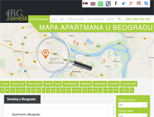 Tablet Screenshot of bgsmestaj.com